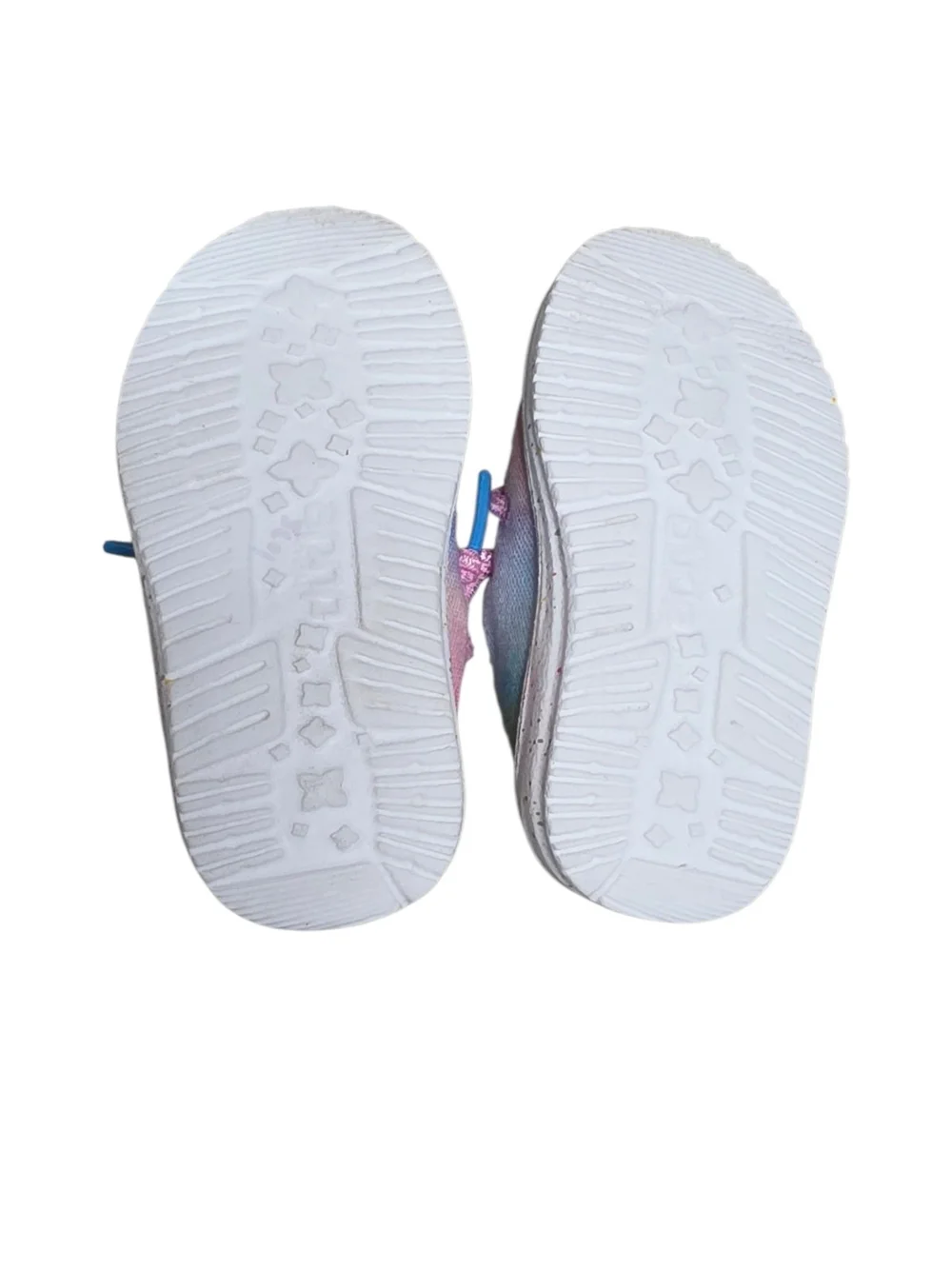 Hey Dude Kids Tie-Dye Canvas Moccasins with Pink Laces